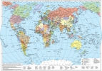 Большая политическая карта мира